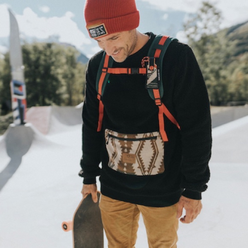 Picture Organic Stellar Crew Sherpa Fleece Sweatshirt M